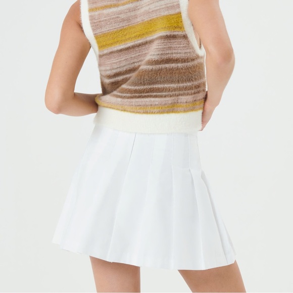 Sunday Best Olive 15” Mini Skirt - Picture 4 of 10